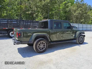 2021 Jeep Gladiator Overland z VIN 1C6HJTFG8ML554582, wystawiony jako Copart lot #50268395 z przebiegiem 78 738 mil mil oraz Czysty tytuł • Clean title. Historia ofert i sprzedaży dostępna na DreamBid. Obrazek 3.