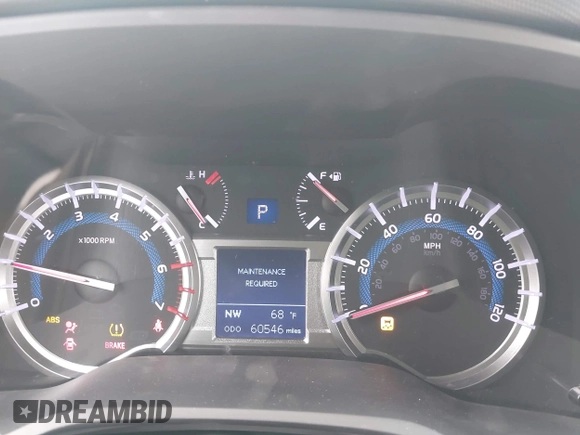 2017 Toyota 4Runner SR5 с VIN JTEZU5JR8H5159090, выставлен на аукционе IAAI как лот 42490310 с пробегом 60 546 миль миль и . История ставок и продаж доступна на DreamBid. Изображение 7.