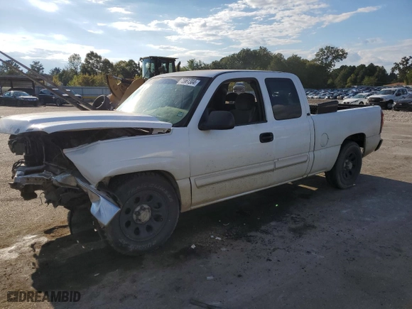 2007 Chevrolet Silverado 1500 Classic LT1 with VIN 1GCEC19V87Z154303, listed as a Copart auction lot 73961304 with 347,172 mi miles and Salvage Title. Bid and sale history available at carsss.com. Image 1.