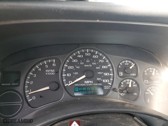 2001 Chevrolet Silverado 1500 LS with VIN 1GCEK14T31Z305015, listed as a Copart auction lot 51655555 with 280,104 mi miles and Salvage Title. Bid and sale history available at carsss.com. Image 9.