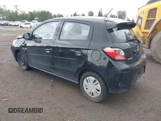 2022 Mitsubishi Mirage ES z VIN ML32AUHJXNH009861, wystawiony jako IAAI lot #42240241 z przebiegiem 47 041 mil mil oraz . Historia ofert i sprzedaży dostępna na DreamBid. Obrazek 3.