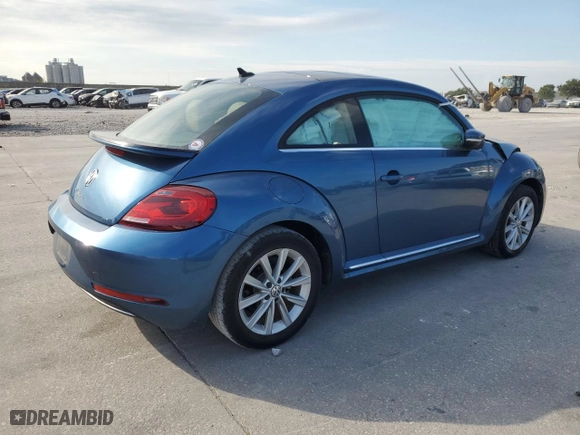 2019 Volkswagen Beetle SE with VIN 3VWJD7AT3KM719413, listed as a Copart auction lot 68978734 with 37,017 mi miles and Salvage Title. Bid and sale history available at carsss.com. Image 3.