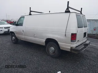 2005 Ford Econoline Cargo with VIN 1FTNE24L75HA61605, listed as a IAAI auction lot 41344105 with 156,726 mi miles. Bid and sale history available at carsss.com. Image 3.