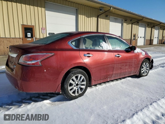 2014 Nissan Altima 2.5 S with VIN 1N4AL3APXEC193536, listed as a Copart auction lot 89399395 with 99,765 mi miles and Non Repairable. Bid and sale history available at carsss.com. Image 3.