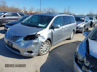 2011 Toyota Sienna XLE AAS with VIN 5TDYK3DC6BS147636, listed as a IAAI auction lot 41759192 with 182,966 mi miles and . Bid and sale history available at DreamBid. Image 17.