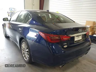 2024 Infiniti Q50 Luxe with VIN JN1EV7BR9RM631852, listed as a IAAI auction lot 40528778 with 2,862 mi miles and . Bid and sale history available at DreamBid. Image 3.
