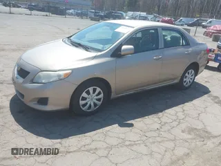 2010 Toyota Corolla with VIN 1NXBU4EE9AZ295128, listed as a IAAI auction lot 42118631 with 197,839 mi miles. Bid and sale history available at carsss.com. Image 2.