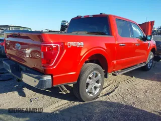 2023 Ford F-150 XL with VIN 1FTFW1E50PKF48369, listed as a IAAI auction lot 41090142 with 10,710 mi miles. Bid and sale history available at carsss.com. Image 4.