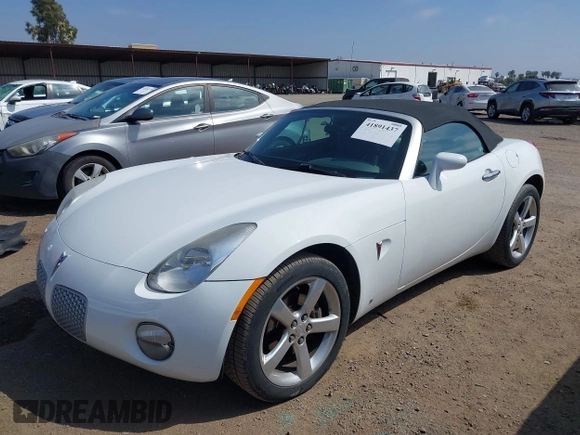 2006 Pontiac Solstice z VIN 1G2MB33B96Y101689, wystawiony jako IAAI lot #41891437 z przebiegiem 108 295 mil mil oraz . Historia ofert i sprzedaży dostępna na DreamBid. Obrazek 6.