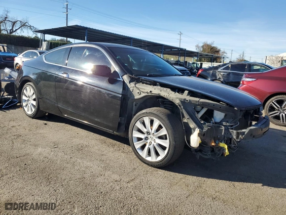 2009 Honda Accord Cpe EX-L with VIN 1HGCS22859A003443, listed as a Copart auction lot 87280924 with NaN miles and Salvage Title. Bid and sale history available at carsss.com. Image 4.