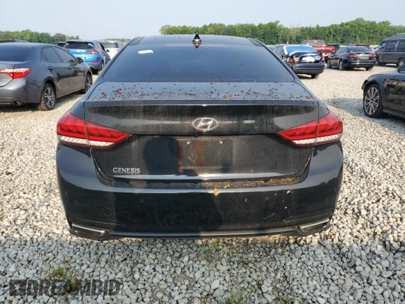 2016 Hyundai Genesis 3.8L z VIN KMHGN4JE4GU110890, wystawiony jako Copart lot #59577545 z przebiegiem 166 329 mil mil oraz Czysty tytuł • Clean title. Historia ofert i sprzedaży dostępna na DreamBid. Obrazek 6.