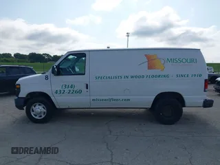 2013 Ford Econoline Cargo Commercial with VIN 1FTNE2EWXDDA52072, listed as a IAAI auction lot 42523635 with 262,097 mi miles and . Bid and sale history available at DreamBid. Image 14.