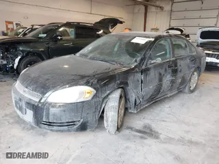 2012 Chevrolet Impala LT Fleet with VIN 2G1WG5E30C1174402, listed as a IAAI auction lot 41539001 with 155,121 mi miles. Bid and sale history available at carsss.com. Image 2.