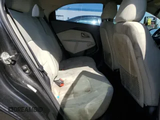 2012 Kia Rio LX with VIN KNADM5A3XC6015728, listed as a Copart auction lot 54952215 with 186,348 mi miles and Salvage Title. Bid and sale history available at DreamBid. Image 10.