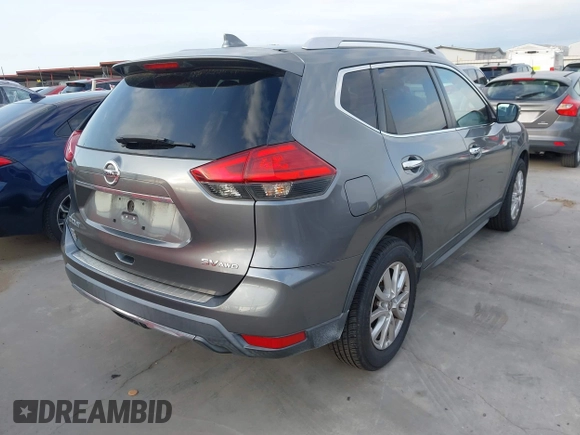 2017 Nissan Rogue SV with VIN KNMAT2MV1HP583081, listed as a IAAI auction lot 42156332 with 105,723 mi miles. Bid and sale history available at carsss.com. Image 4.