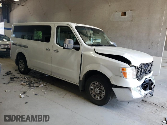 2016 Nissan NV S with VIN 5BZBF0AA5GN851741, listed as a Copart auction lot 61637615 with 212,887 mi miles and Salvage title. Bid and sale history available at DreamBid. Image 4.