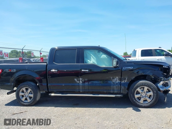 2018 Ford F-150 XL with VIN 1FTEW1E52JFB61592, listed as a IAAI auction lot 42682384 with 51,929 mi miles and . Bid and sale history available at DreamBid. Image 13.