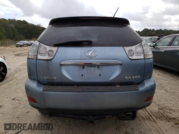 2006 Lexus RX 330 with VIN 2T2HA31U36C096655, listed as a Copart auction lot 70582653 with 202,562 mi miles and Non Repairable. Bid and sale history available at carsss.com. Image 6.