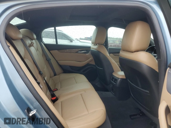 2024 Cadillac CT5 Premium Luxury with VIN 1G6DN5RK1R0119535, listed as a Copart auction lot 55087825 with 16,459 mi miles and Salvage Title. Bid and sale history available at DreamBid. Image 10.