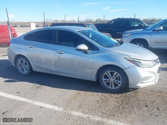 2017 Chevrolet Cruze LT with VIN 1G1BE5SM9H7252607, listed as a IAAI auction lot 41727962 with 194,795 mi miles. Bid and sale history available at carsss.com. Image 13.