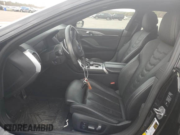 2022 BMW 8 Series 840i with VIN WBAGV4C09NCJ34091, listed as a Copart auction lot 74866423 with 36,632 mi miles and . Bid and sale history available at DreamBid. Image 7.