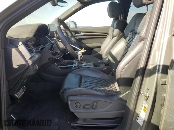 2023 Audi SQ5 Premium Plus with VIN WA1B4AFY1P2026504, listed as a Copart auction lot 82707374 with 19,521 mi miles and Salvage Title. Bid and sale history available at carsss.com. Image 7.