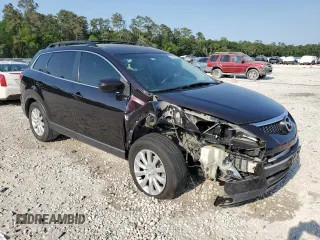 2008 Mazda CX-9 Sport with VIN JM3TB28A580139057, listed as a Copart auction lot 53291295 with 196,510 mi miles and Salvage Title. Bid and sale history available at DreamBid. Image 4.