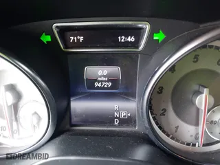 2014 Mercedes-Benz CLA-Class CLA 250 with VIN WDDSJ4GB0EN136231, listed as a IAAI auction lot 42046182 with 94,729 mi miles. Bid and sale history available at carsss.com. Image 14.