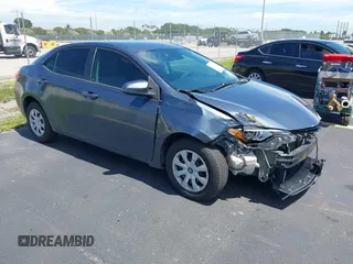 2017 Toyota Corolla L with VIN 5YFBURHE4HP595843, listed as a IAAI auction lot 42601233 with 194,796 mi miles and . Bid and sale history available at DreamBid. Image 1.