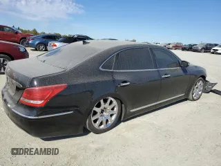 2011 Hyundai Equus Signature z VIN KMHGH4JF6BU028474, wystawiony jako Copart lot #74559804 z przebiegiem 147 698 mil mil oraz Tytuł czysty. Historia ofert i sprzedaży dostępna na DreamBid. Obrazek 3.
