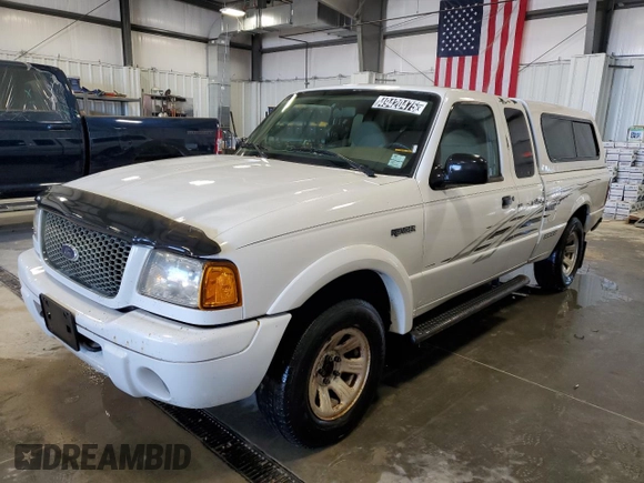 2001 Ford Ranger XL Fleet with VIN 1FTZR15E01PA51367, listed as a Copart auction lot 49420475 with 223,504 mi miles and Clean Title. Bid and sale history available at DreamBid. Image 1.