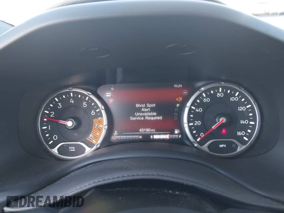 2023 Jeep Renegade Altitude with VIN ZACNJDE12PPP33034, listed as a IAAI auction lot 41329530 with 40,190 mi miles and . Bid and sale history available at DreamBid. Image 7.
