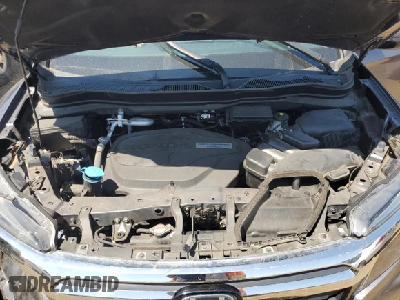 2020 Honda Ridgeline RTL-E with VIN 5FPYK3F76LB010841, listed as a Copart auction lot 59603935 with 53,055 mi miles and Salvage title. Bid and sale history available at DreamBid. Image 11.