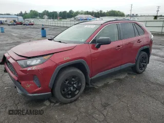 2019 Toyota RAV4 LE with VIN JTMF1RFV6KJ006381, listed as a Copart auction lot 56574515 with 99,916 mi miles and Salvage title. Bid and sale history available at DreamBid. Image 1.