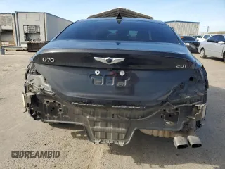 2019 Genesis G70 Advanced z VIN KMTG44LA6KU025965, wystawiony jako Copart lot #52107135 z przebiegiem 37 751 mil mil oraz Szkoda całkowita • Salvage title. Historia ofert i sprzedaży dostępna na DreamBid. Obrazek 6.