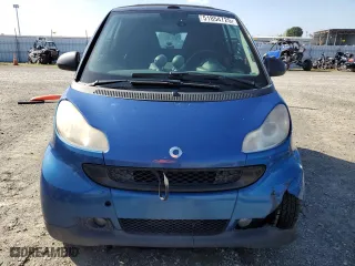 2008 Smart fortwo Passion with VIN WMEEK31X38K103444, listed as a Copart auction lot 51854725 with 93,377 mi miles and Salvage Title. Bid and sale history available at carsss.com. Image 5.