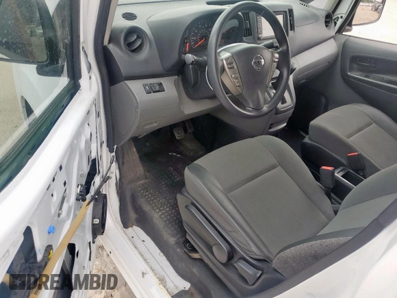 2021 Nissan NV200 S with VIN 3N6CM0KN2MK697144, listed as a Copart auction lot 59377255 with 40,776 mi miles and Salvage title. Bid and sale history available at DreamBid. Image 8.