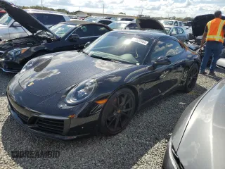 2017 Porsche 911 Carrera with VIN WP0AA2A95HS107152, listed as a Copart auction lot 74620954 with Not Provided miles and Salvage Title. Bid and sale history available at DreamBid. Image 1.
