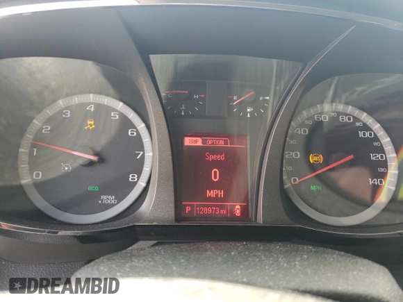 2017 GMC Terrain SLE with VIN 2GKALNEK1H6217907, listed as a Copart auction lot 52558335 with 128,973 mi miles and Salvage Title. Bid and sale history available at carsss.com. Image 9.