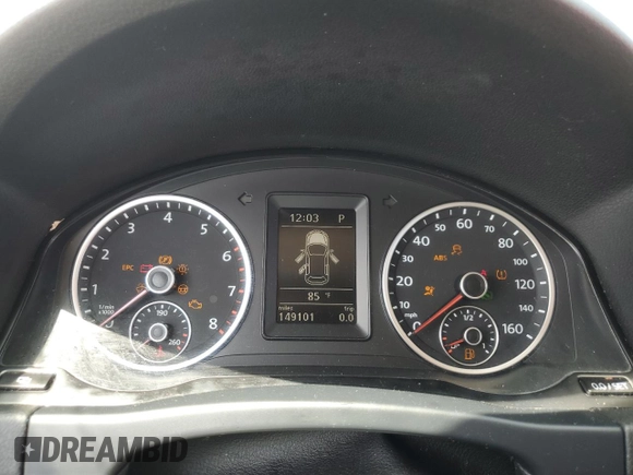 2012 Volkswagen Tiguan SE with VIN WVGAV7AX5CW526146, listed as a Copart auction lot 68565894 with 149,101 mi miles and Clean Title. Bid and sale history available at DreamBid. Image 9.