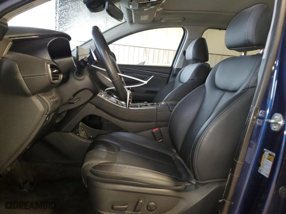 2023 Hyundai Santa Fe Hybrid SEL Premium with VIN 5NMS3DA15PH011617, listed as a Copart auction lot 52134155 with 12,912 mi miles and Salvage Title. Bid and sale history available at carsss.com. Image 7.