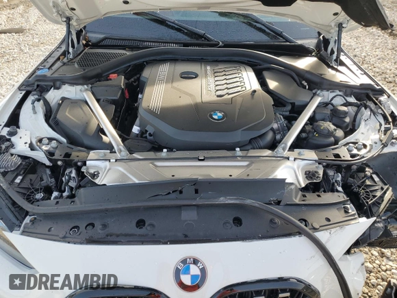 2024 BMW 4 Series M440i with VIN WBA53AT01RCN16715, listed as a Copart auction lot 75427644 with 6,597 mi miles and Salvage Title. Bid and sale history available at carsss.com. Image 11.