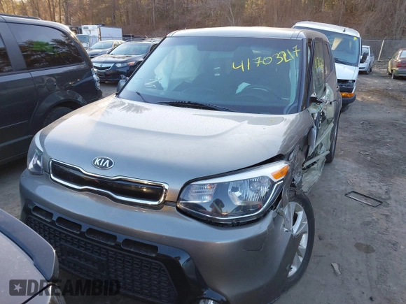 2016 Kia Soul + with VIN KNDJP3A55G7327099, listed as a IAAI auction lot 41703217 with 116,010 mi miles. Bid and sale history available at carsss.com. Image 12.