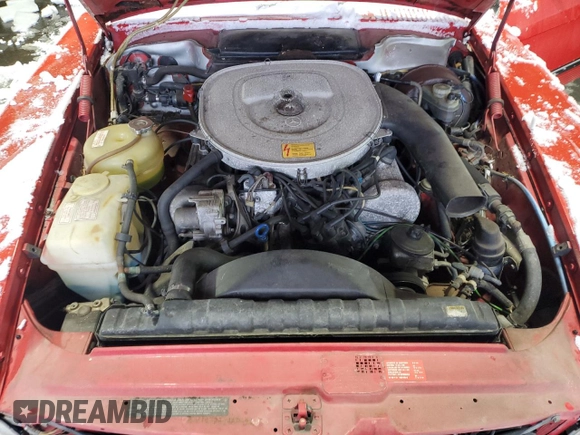 1985 Mercedes-Benz SL with VIN WDBBA45C9FA020491, listed as a Copart auction lot 83799374 with 57,321 mi miles and Clean title. Bid and sale history available at DreamBid. Image 11.