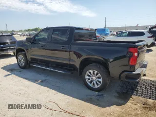 2020 Chevrolet Silverado 1500 Custom with VIN 3GCPWBEF5LG107096, listed as a Copart auction lot 52941095 with 61,415 mi miles and Salvage Title. Bid and sale history available at DreamBid. Image 2.