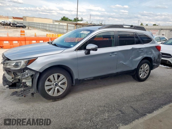 2019 Subaru Outback Premium with VIN 4S4BSAFCXK3228577, listed as a Copart auction lot 58441295 with 63,844 mi miles and Salvage title. Bid and sale history available at DreamBid. Image 1.