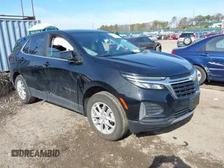 2023 Chevrolet Equinox LT with VIN 3GNAXUEG3PL272057, listed as a IAAI auction lot 41633361 with 7,367 mi miles and . Bid and sale history available at DreamBid. Image 1.