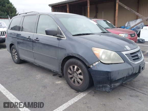 2008 Honda Odyssey EX with VIN 5FNRL38458B023343, listed as a IAAI auction lot 41468712 with 150,199 mi miles. Bid and sale history available at carsss.com. Image 1.
