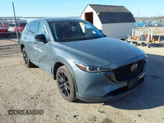 2023 Mazda CX-5 S Preferred with VIN JM3KFBCM1P0177093, listed as a IAAI auction lot 41761774 with 23,706 mi miles and . Bid and sale history available at carsss.com. Image 1.