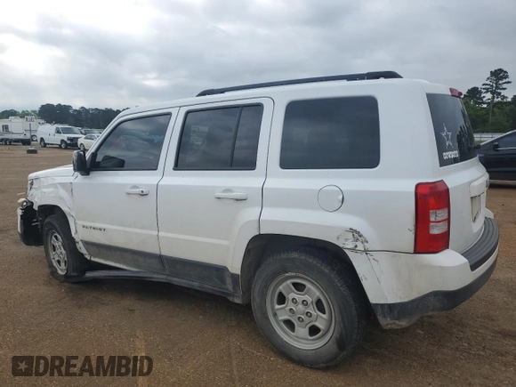 2015 Jeep Patriot Sport with VIN 1C4NJPBA7FD143773, listed as a Copart auction lot 50975985 with 144,808 mi miles and Salvage Title. Bid and sale history available at carsss.com. Image 2.